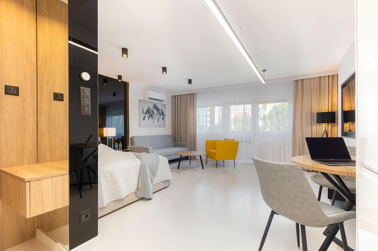 Studio Silesian Vip City Centrum Free Parking Zabrze Kültér fotó